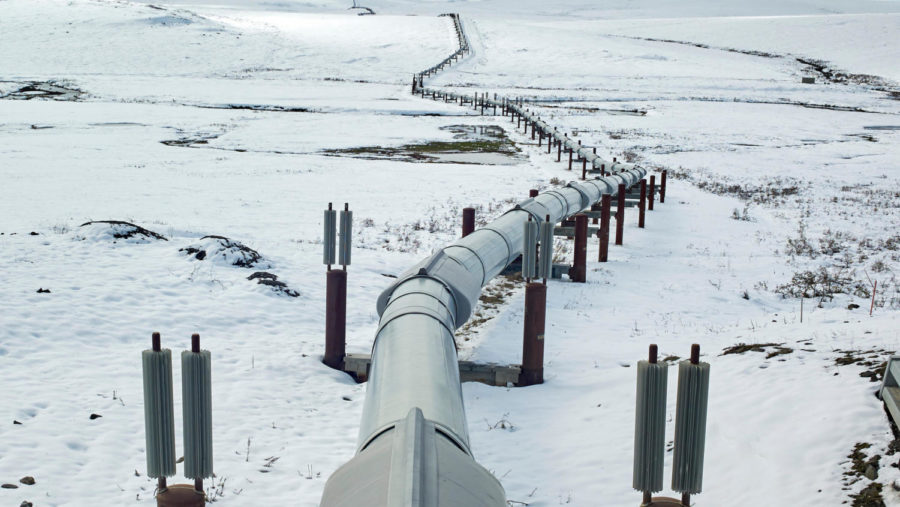 (photo courtesy of nytimes.com)
Many pipelines were installed upon approval of the Willow Project to drill oil.
