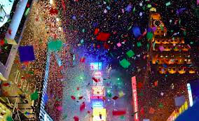 NYC New Years ball drop celebration.
(Photo courtesy of Flickr)