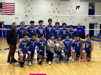 A group picture of the boys volleyball team.
(Photo courtesy of Eric Hwang)