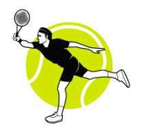  Man with racket in front of tennis ball
(Photo courtesy of Vector Portal)