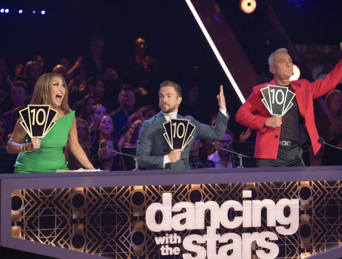 (photo courtesy of @dancingwiththestars on Instagram)

Judges give three 10s