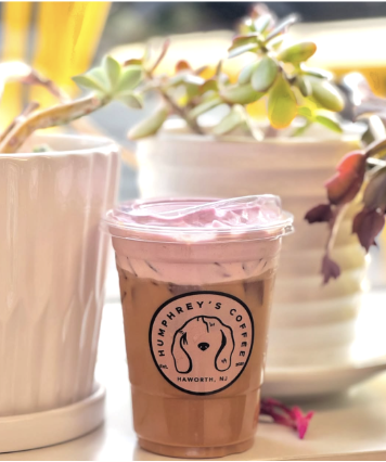 Humphrey’s cherry cold foam coffee
(Photo courtesy of @humphreys_coffee on Instagram)
