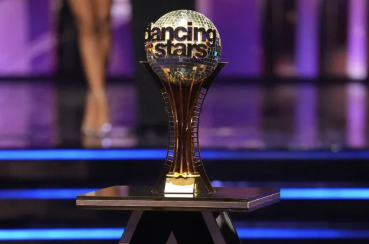 Mirrorball trophy (photo courtesy of The US Sun)