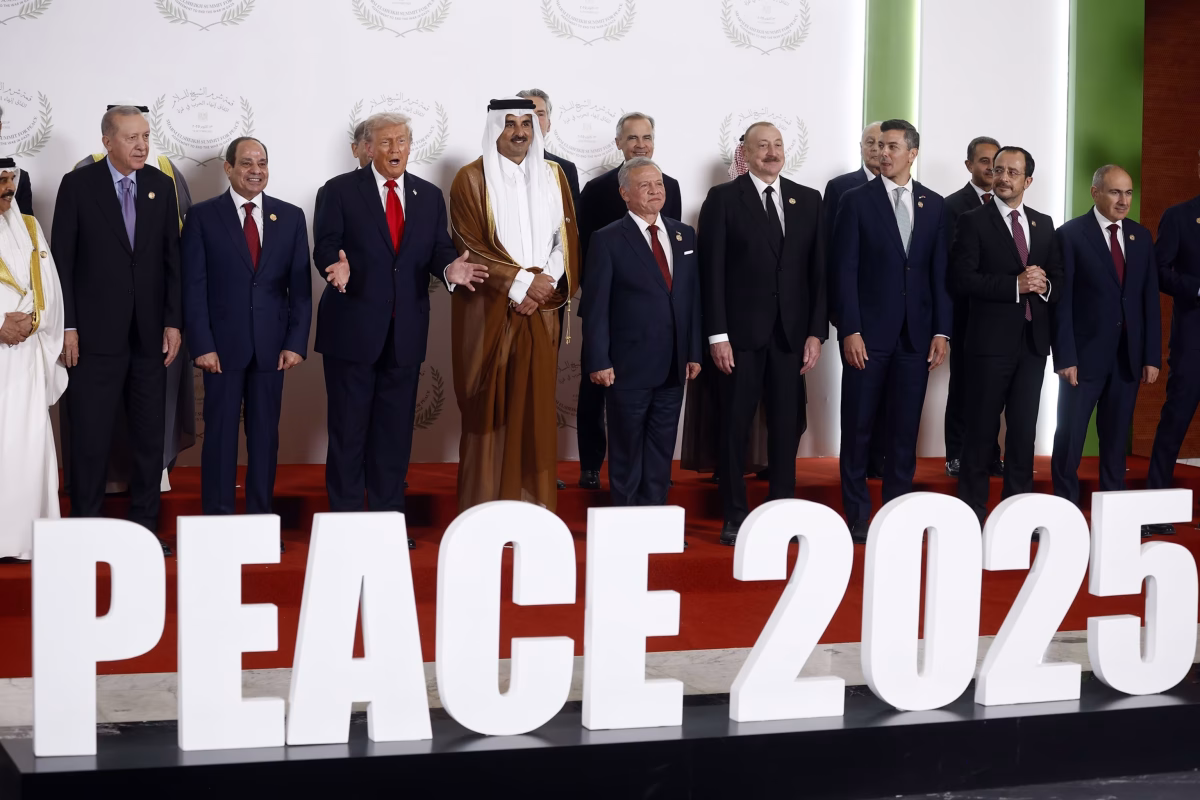 World leaders gathering at the summit in Egypt
Photo courtesy of ABC News