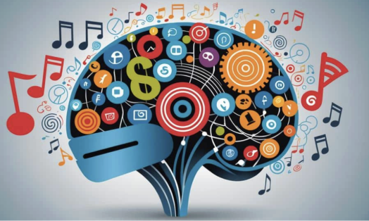 How music implements itself in the brain 
