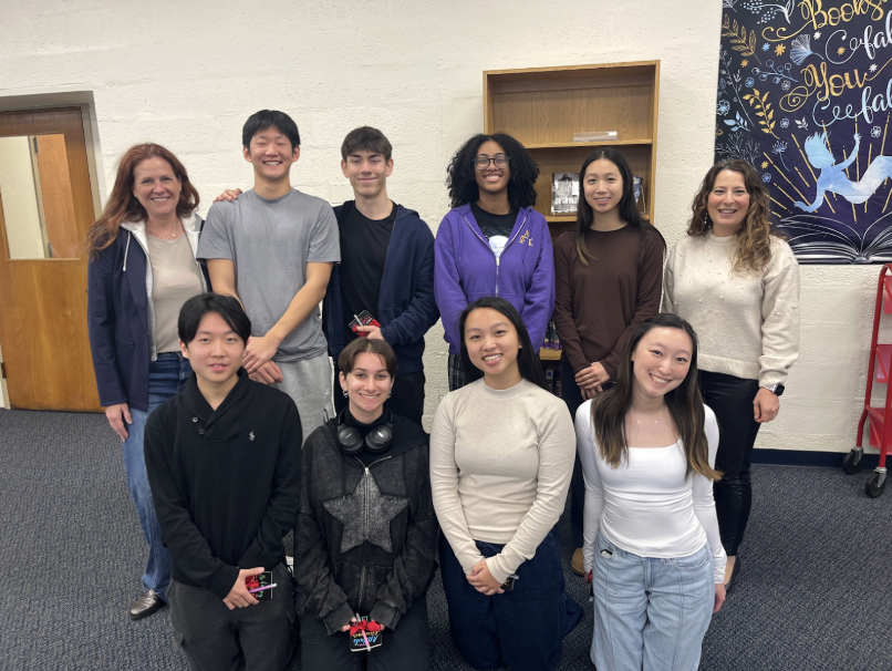 Poetry Out Loud classroom finalists compete in school wide competition.