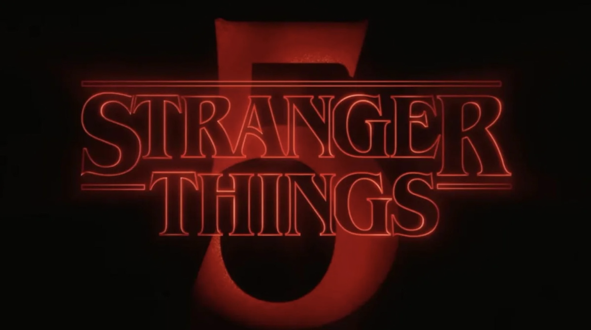 Stranger Things season five poster.