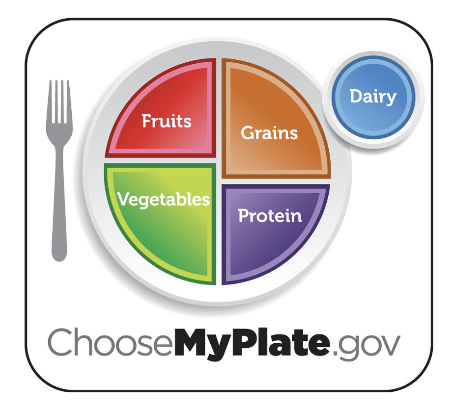 The 2011 MyPlate Model.