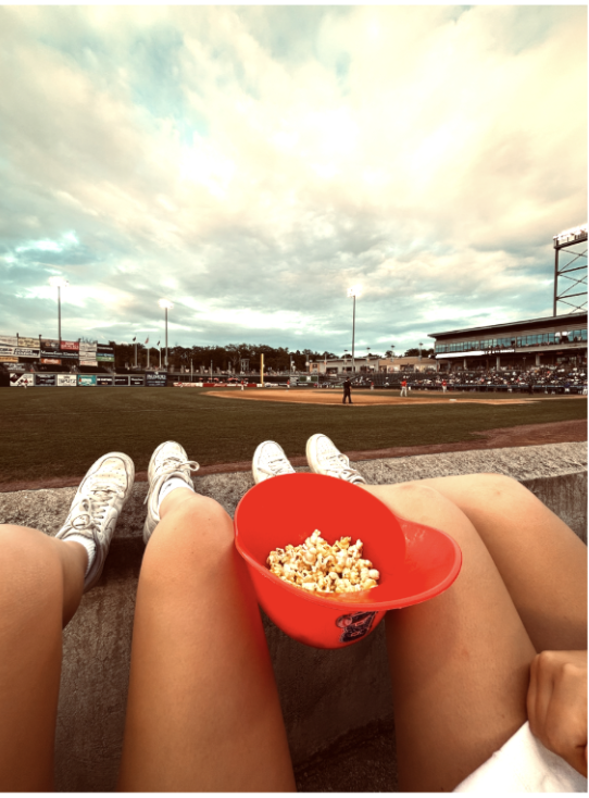      Baseball game at Boulder Stadium.