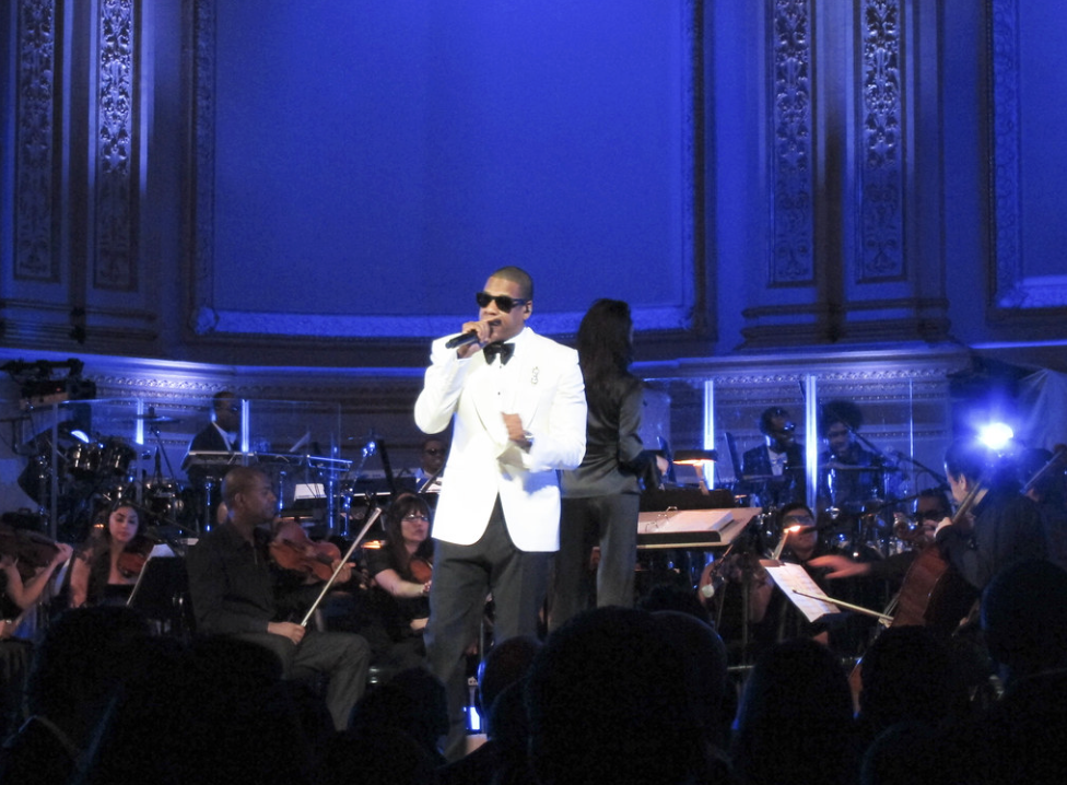 JAY-Z performing at Carnegie Hall, 2012 