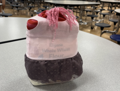 Flour baby sighting in the cafeteria. 